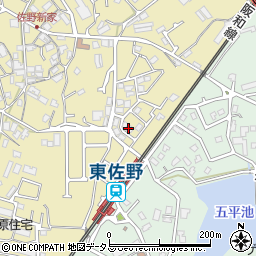 東佐野駅前鍼灸マッサージ整骨院周辺の地図