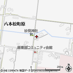 広島県東広島市八本松町原8053周辺の地図