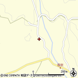 奈良県吉野郡吉野町香束663-1周辺の地図