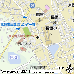 大阪府泉佐野市鶴原1066周辺の地図