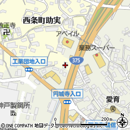 広島県東広島市西条町助実6471周辺の地図