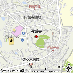 広島県東広島市西条町御薗宇6975周辺の地図