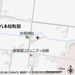 広島県東広島市八本松町原8056周辺の地図