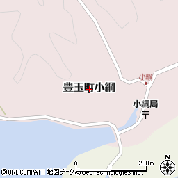 長崎県対馬市豊玉町小綱周辺の地図