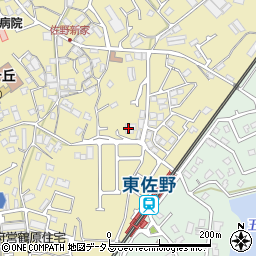 泉佐野市立次世代育成地域交流センター周辺の地図