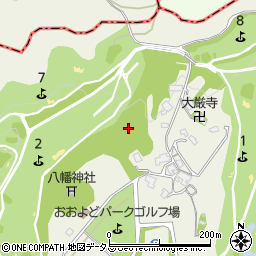 奈良県吉野郡大淀町大岩周辺の地図