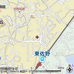 大阪府泉佐野市鶴原395周辺の地図