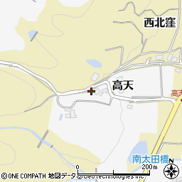 奈良県御所市高天63周辺の地図