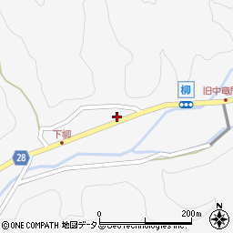 奈良県吉野郡吉野町柳503-4周辺の地図
