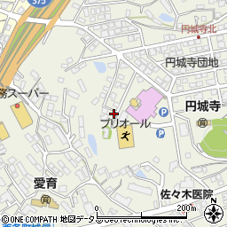 広島県東広島市西条町御薗宇6805周辺の地図
