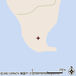 釜島周辺の地図