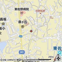 大阪府泉佐野市鶴原923-1周辺の地図