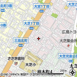 株式会社アカギ　広島営業所周辺の地図