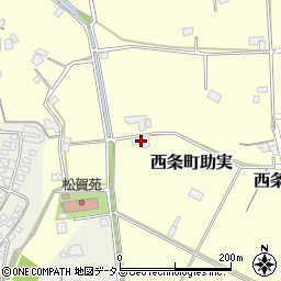 広島県東広島市西条町助実512周辺の地図