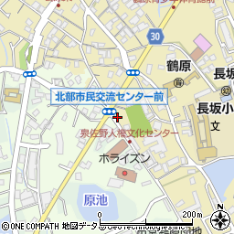 大阪府泉佐野市鶴原1076周辺の地図