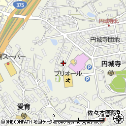広島県東広島市西条町御薗宇6817周辺の地図