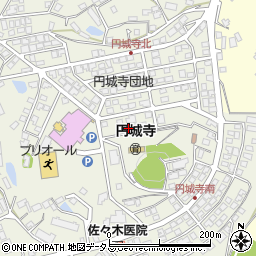 広島県東広島市西条町御薗宇6937周辺の地図