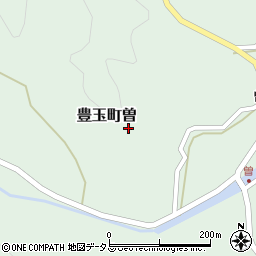 長崎県対馬市豊玉町曽周辺の地図