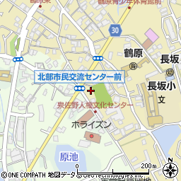 大阪府泉佐野市鶴原1077周辺の地図