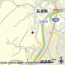 大阪府和泉市仏並町604周辺の地図