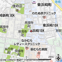 松屋生花店周辺の地図