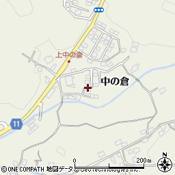 山口県萩市椿東中の倉1842周辺の地図