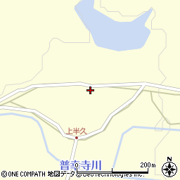 山口県山口市阿東徳佐上上半久1720周辺の地図