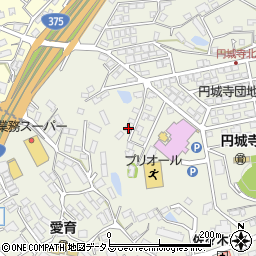 広島県東広島市西条町御薗宇6802周辺の地図