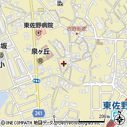 大阪府泉佐野市鶴原944周辺の地図