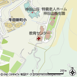 広島市役所教育委員会　学校教育部教育センター周辺の地図
