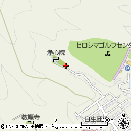 淨心院周辺の地図