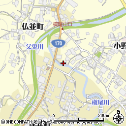 大阪府和泉市仏並町750周辺の地図