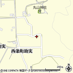 広島県東広島市西条町助実354周辺の地図