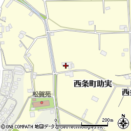 広島県東広島市西条町助実539周辺の地図