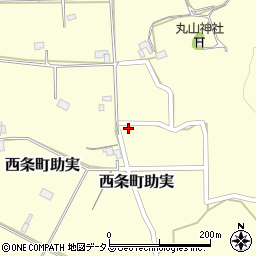 広島県東広島市西条町助実331周辺の地図