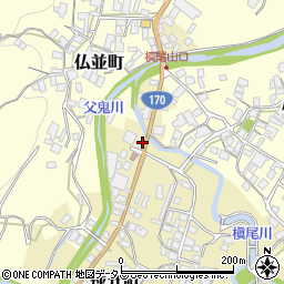 横山織物株式会社周辺の地図