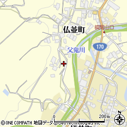 大阪府和泉市仏並町602周辺の地図