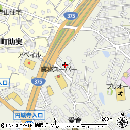 広島県東広島市西条町御薗宇6614周辺の地図