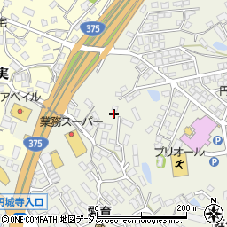 広島県東広島市西条町御薗宇6548-6周辺の地図