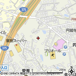 広島県東広島市西条町御薗宇6553-1周辺の地図