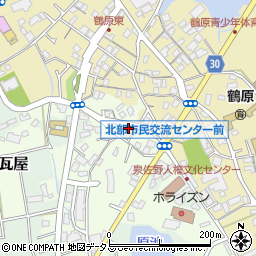 大阪府泉佐野市鶴原297周辺の地図