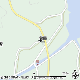 長崎県対馬市豊玉町曽805周辺の地図