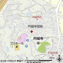 広島県東広島市西条町御薗宇6896周辺の地図