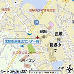 大阪府泉佐野市鶴原1046周辺の地図