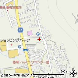 株式会社三宅商事萩営業所周辺の地図