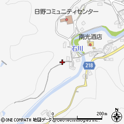 大阪府河内長野市日野888周辺の地図