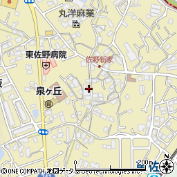 大阪府泉佐野市鶴原948周辺の地図