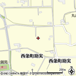 広島県東広島市西条町助実501周辺の地図