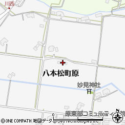 広島県東広島市八本松町原8452周辺の地図