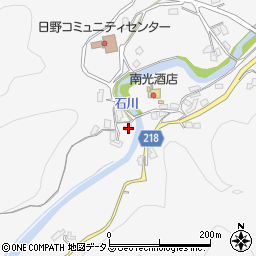 大阪府河内長野市日野869周辺の地図